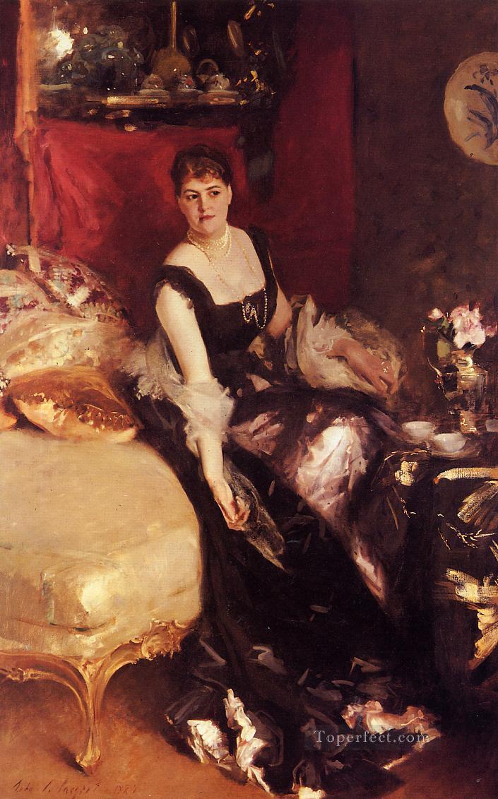 La señora Kate un retrato más John Singer Sargent Pintura al óleo